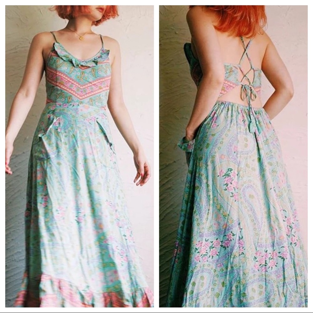 5⭐️ FAV BESTSELLER Hippie City Lights Maxi Dress - Picture 2 of 7